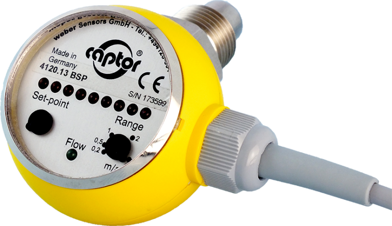 Captor flow switch til vand eller olie